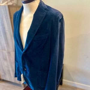Culturata unstructured corduroy blazer men made in Italy